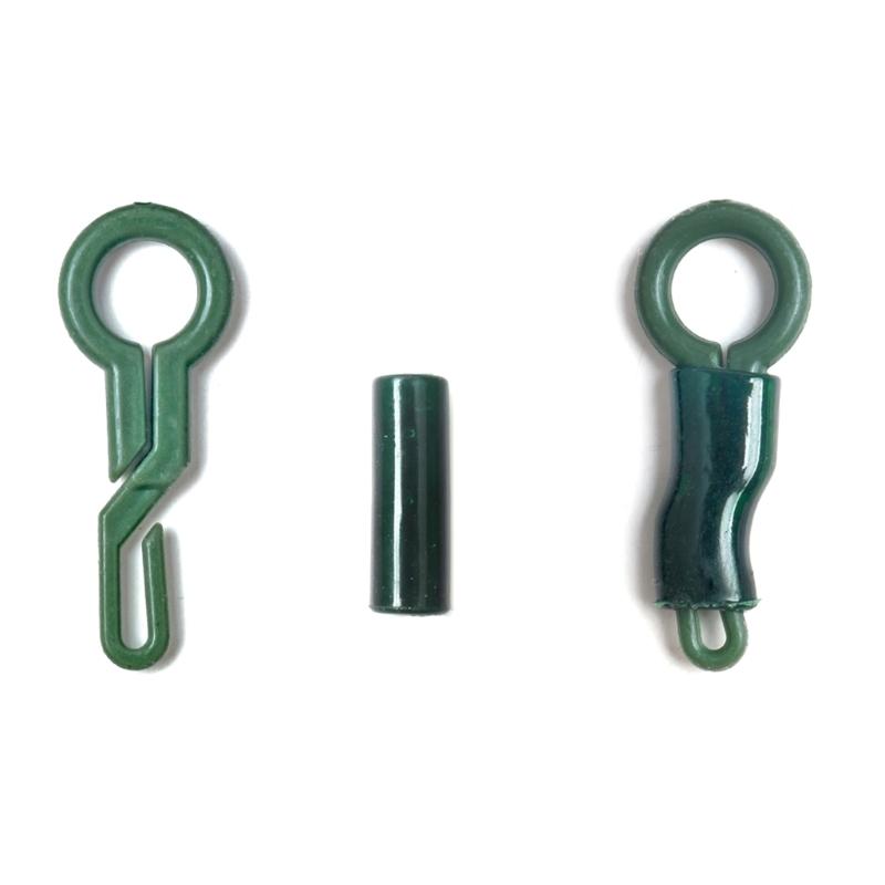 180Pcs Fishing Accessory Set Including Carps Hook Quick Changes Swivels Anti-Tangles Sleeves Carps Fishing Tackle Set