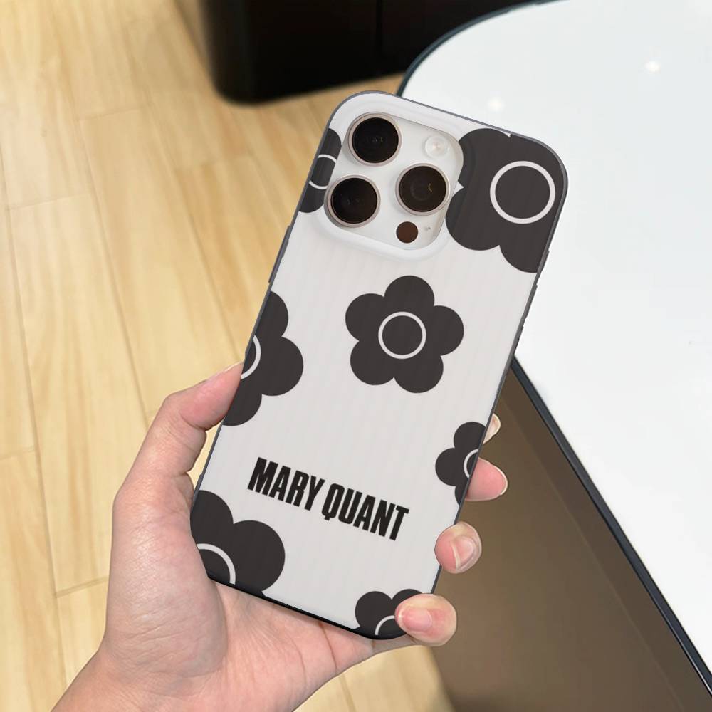 Modemarke Q-Quant Mary Für IPhone 17 16 15 11 12 13 14 Pro Max Plus Pro Wellige Transparente Rückseite Handyhülle