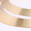 Metallic Geometric Necklace And Earring Set With Snake Chain For Boho Fashion Enthusiasts
