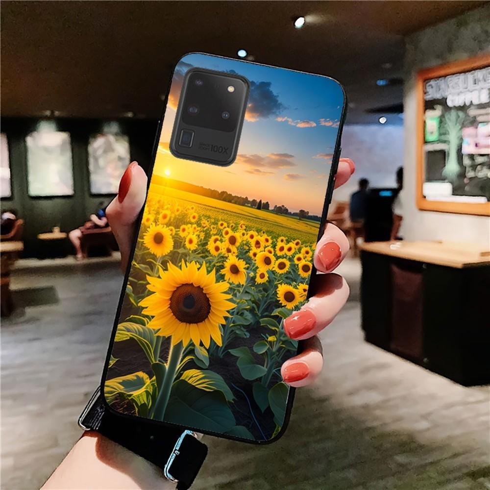 

Cute Summer Daisy Sunflower Phone Case For Samsung A 10 11 12 13 20 21 22 30 31 32 40 51 52 53 70 71 72 73 91 13 Shell Samsung A71 4G