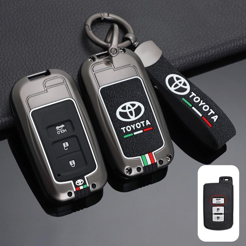 Car Remote Key Case Cover Shell for Toyota Corolla Camry RAV4 Highlander Auris CHR Avalon Land Cruiser Auto Keychain Accessories