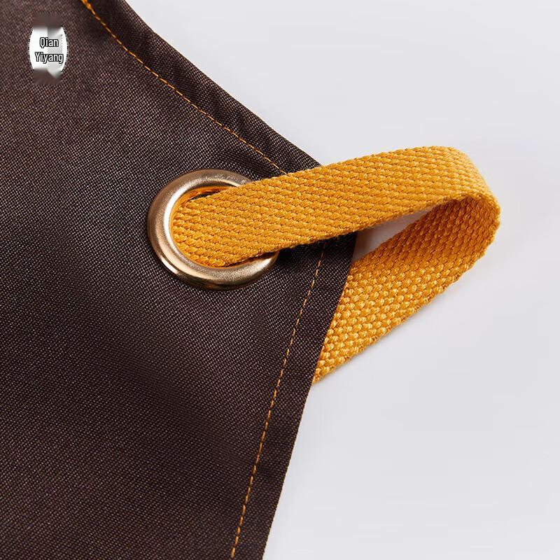 Unisex Waterproof Anti-Stain Kitchen Apron with H-Strap