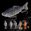 1 pezzo Esche da Pesca Multi-Snodate Swimbait Affondamento Lento Bioniche Artificiali Acqua Dolce Acqua Salata Trota Persico Accessori per la Pesca