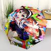1 Stück Anime-Charakter Outdoor-Regenschirm - Automatisches Öffnen/Schließen, Tragbares 3-fach faltbares Design, 8-Speichen-Eisenrahmen, Geeignet für Fans, Reisen, Täglichen Gebrauch,