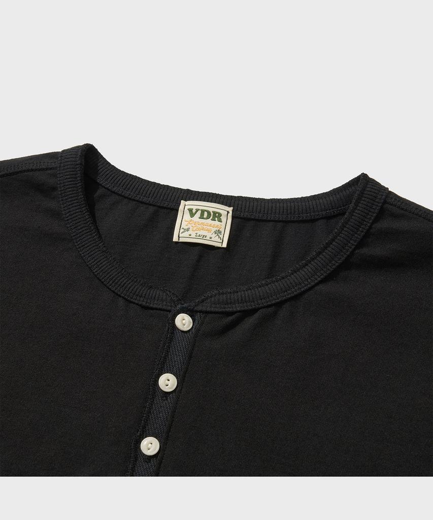 VDR Henly Neck T-Shirt [Black Night]