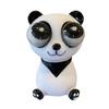 Panda Squish Toy Popping Eyes Girevole TPR Divertente Morbido Antistress Trucco Prop Animale adorabile