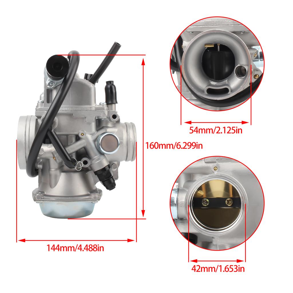 Motorcycle Carburetor Kit For Honda TRX300 1988-2000 ATV Carb TRX300FW TRX350FE TRX350FM TRX350TM TRX350TE TRX350ES Rancher 2006