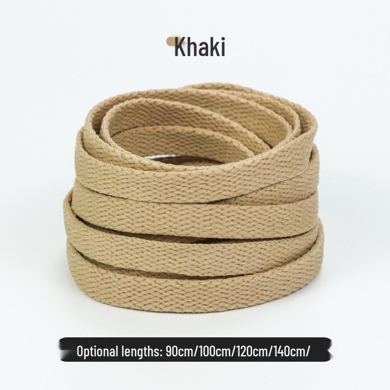 Colorful Polyester Flat Shoelaces for High-Top Canvas Sports Shoes