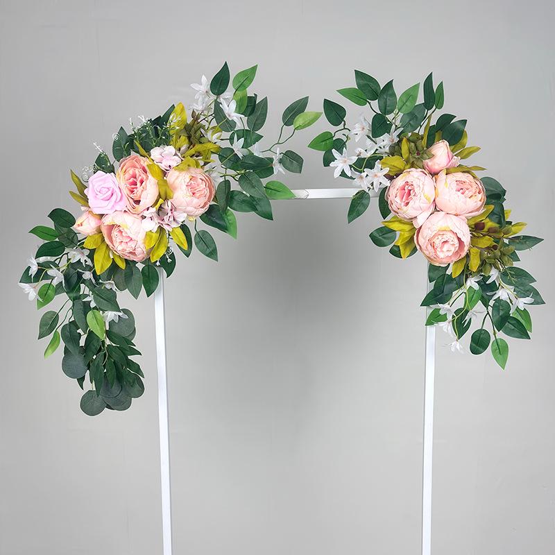 Floral Wedding Arch & Welcome Sign Decoration Set