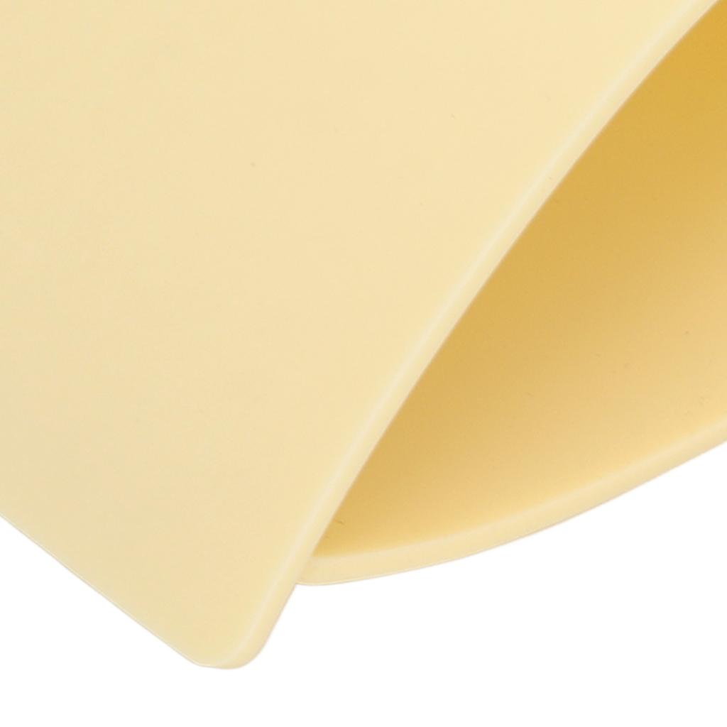 5PCS Tattoo Practice Skin 3mm Thickness Flexible Double Sided Soft Silicon Blank Tattoo Practice Sheet