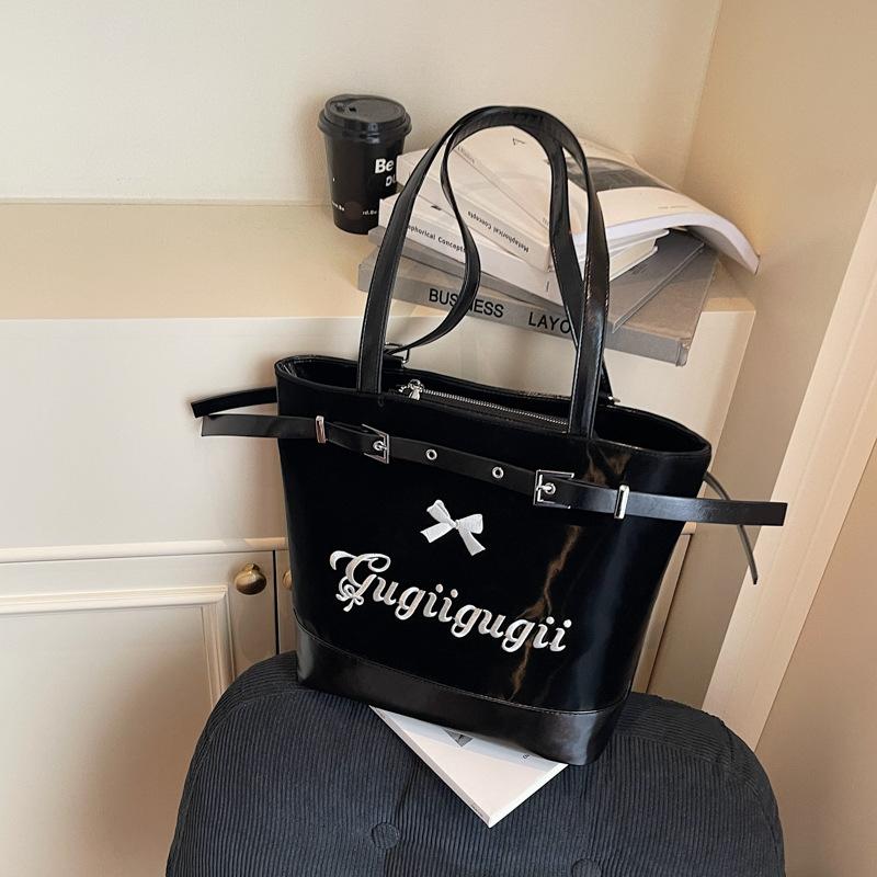 

High-end fashion tote bag women s new niche shoulder bag multi-functional large-capacity backpack чёрный