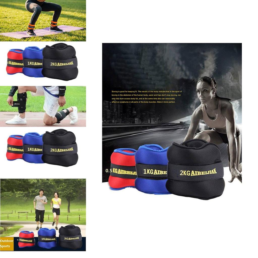 Leg Weight Sandbag For Running And Fitness With Waterproof Material For Rehabilitation And Strength Training