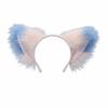 Flauschige Realistische Textur Kunstpelz Katzenohren Flexibles Tier-Haarband Anime Cosplay