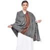 Weavers Villa Kullu Design Shawl (Grey), 100cm X 200cm