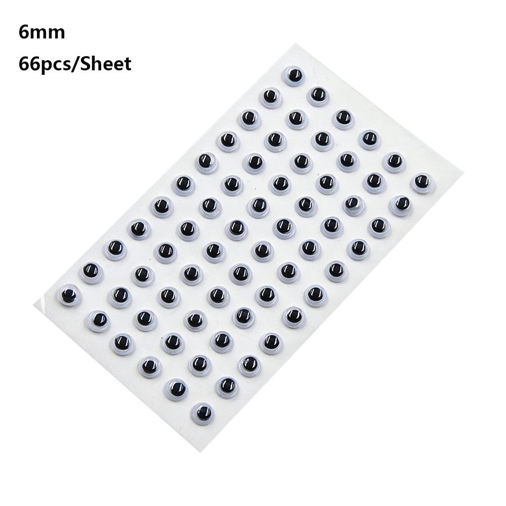 1Sheet Plastic Dolls Activity Eyes 3D Kindergarten Handmade Dolls Eyes