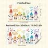 Cartoon Cute Colorful Crayon Pattern Wall Stickers for Kids Room Baby Nursery Bedroom Decoration Living Home Decor Wall Decals