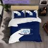 Queens Park Rangers Football Set Biancheria da Letto 3 Pezzi Morbido Copripiumino con Federe Set Decorazione Camera da Letto per la Casa