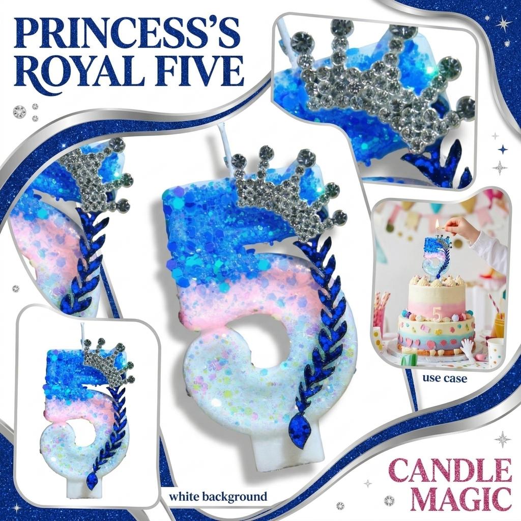 Fashion Cartoon Creative Birthday Candles Party Digital Candles