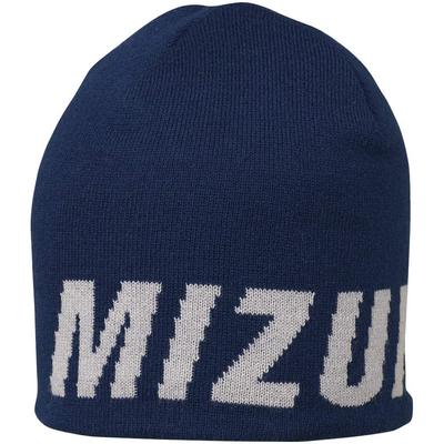 Mizuno Ski Cap Beanie Logo Knit Cap Z2JW8504 F Navy Size