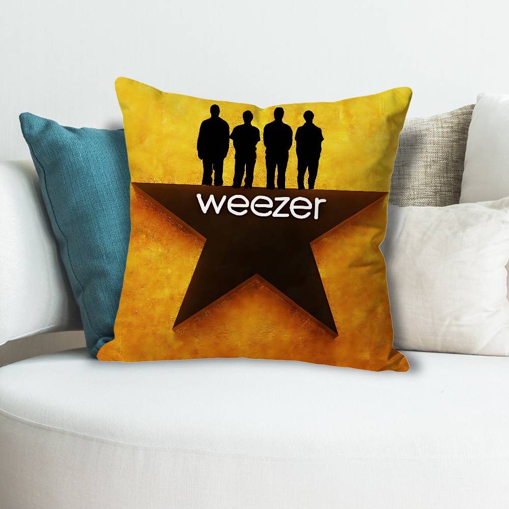 Rock WWeezer Pillow Cases for Bedroom Living Room Sofa Home Decor Polyester Cushion Cover with Zipper