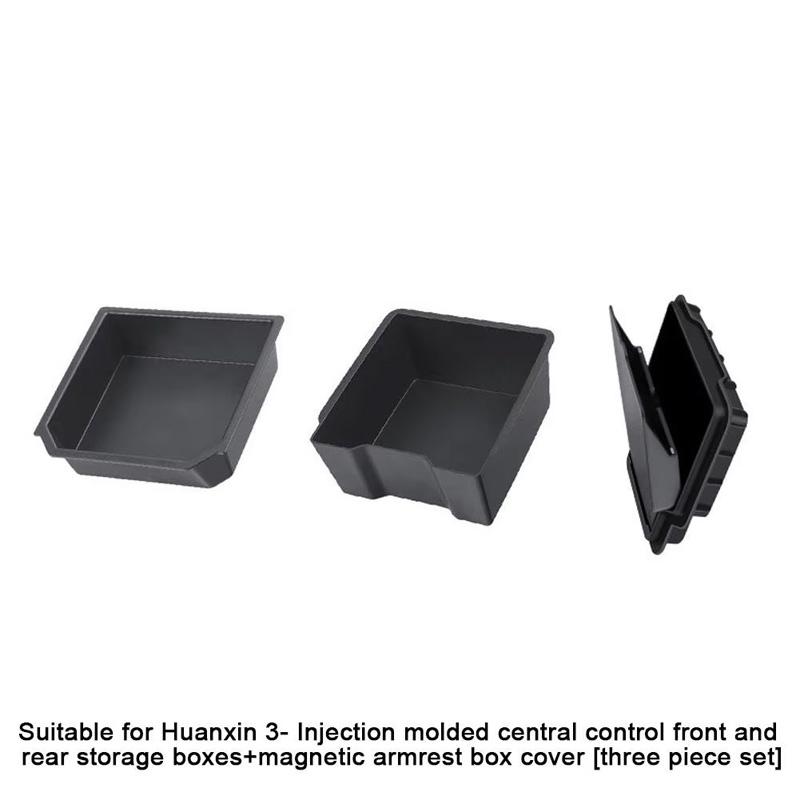 2025 Tesla Model Y/Highland Center Console Organizer Armrest Hidden Storage Box Tray Custom Fit Car Interior Accessories