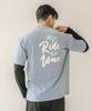 Tyubeuteuli Men'S Loose Fit Layered Rash Guard A723 Blooming Wash