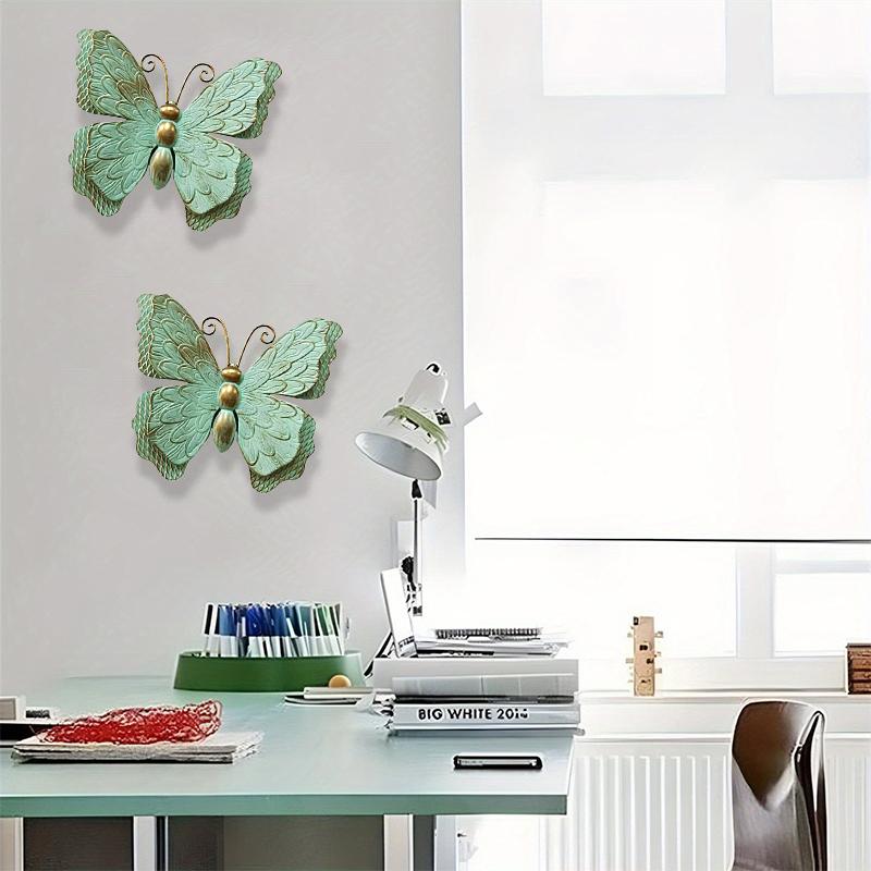 1PC/3PC Craft Hanging Ornaments European 3D Butterfly Wall Hanging Bedroom Wall Decoration Outdoor Use Multiple Options Available