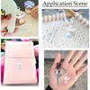 50Pcs Angel Pendant Keychain Angel Charm Keyrings Fashion Backpack Accessories for Handbag,Purse Decors Key Charm