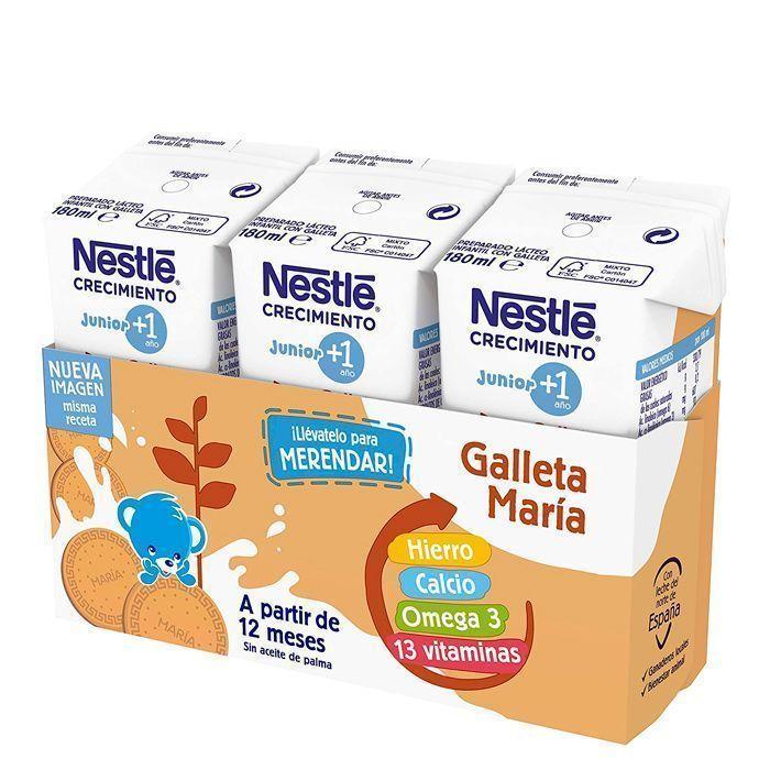 

Nestle Growth Milk 1+ Печенье 3x180 мл