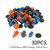 Plastic Clips Car Clips 30pcs/set Auto Interior Accessories Body Moulding Clips For Toyota Prado Car Accessories