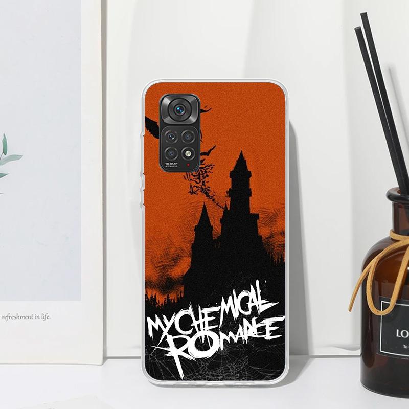 My Chemical Romance MCR Phone Case For Xiaomi Redmi Note 15 13 14S 14 Pro Plus 12S 11S 10S 12 11E 10 11T Art Fundas Back Cover R