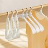 Student Dormitory Folding Hangers Save Space Wide Shoulder Clothes Hanger Portable Travel Business Trip Drying Clothes Seamless Hangers