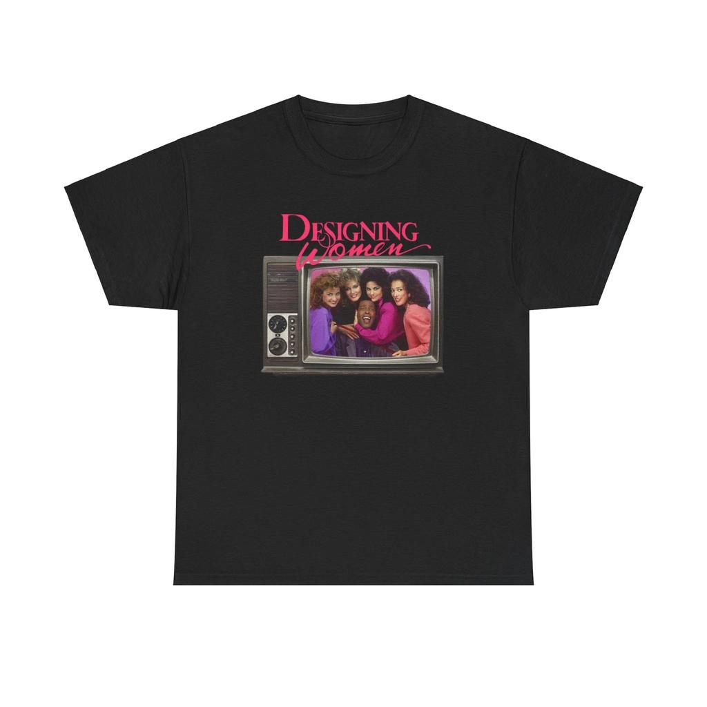 Designing Women Heavy Cotton Tee, TV Show Fan Shirt, Classic TV Show Apparel