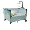 Portable Foldable Baby Bed and Rocker - Newborn Movable Splicing Bedside Crib