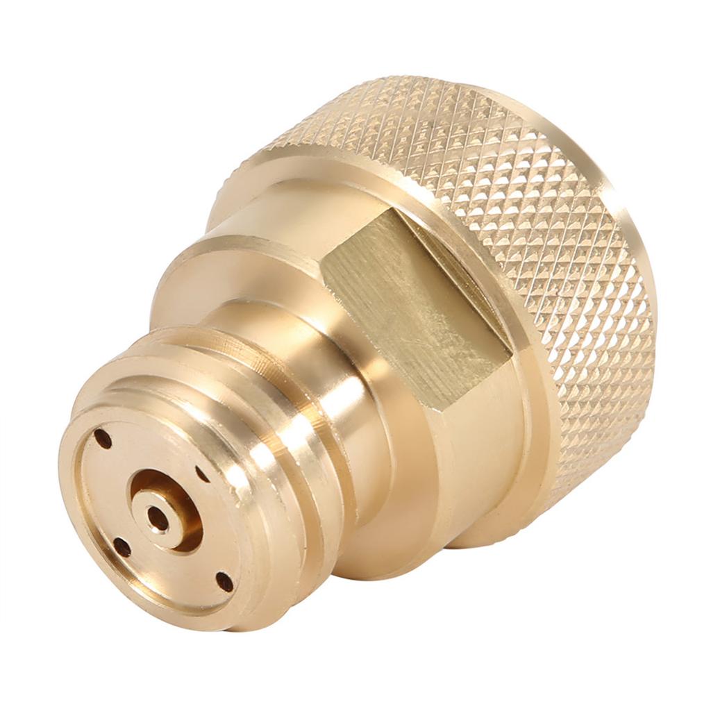 Brass CO2 Adapter Replace Canister Conversion (Gold)