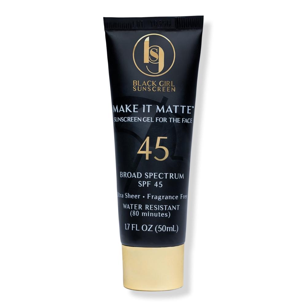 

Солнцезащитный крем Black Girl Make It Matte Sunscreen SPF 45