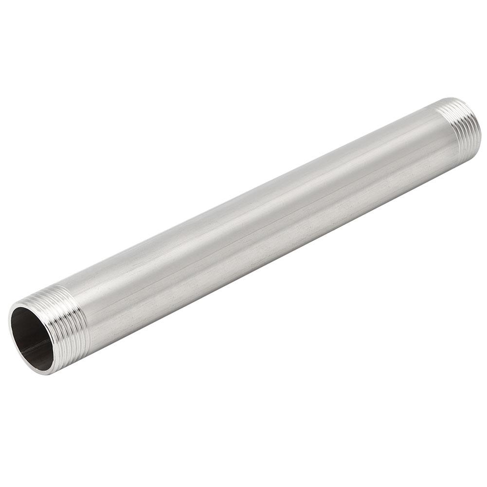 Stainless Steel Male Thread Screwed Pipe Nipple Connector Adapter Pipe Fittings 20cmG3/4 Male