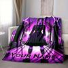 Custom 1pc Wednesday Addams Returns Blanket, Soft And Comfortable Blanket, Casual Warm, Camping Travel Blanket, Birthday Gift Q912193
