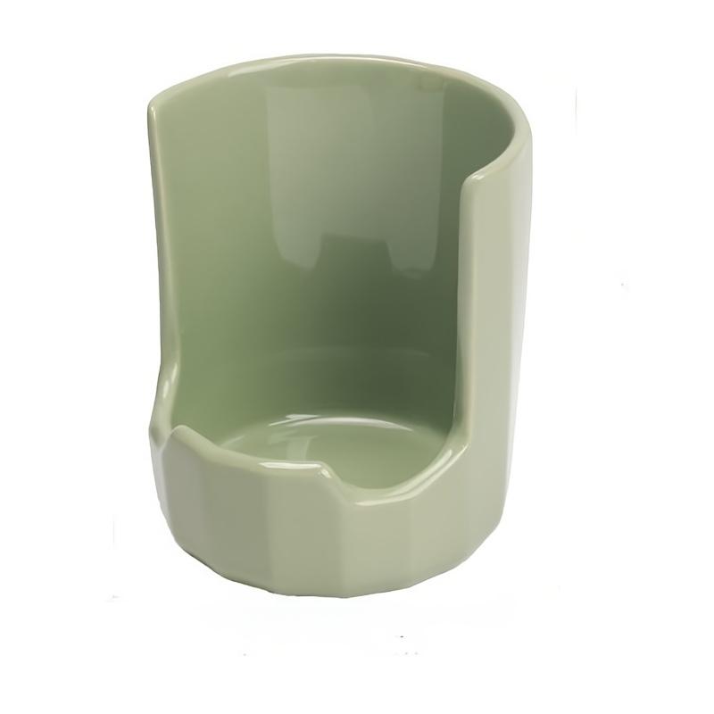 Ceramic Pot Lid Rack with Integrated Spoon, Knife . Chopstick Storage - Durable Kitchen Organizer for Home Cooks, Space Saving Design for Easy Access