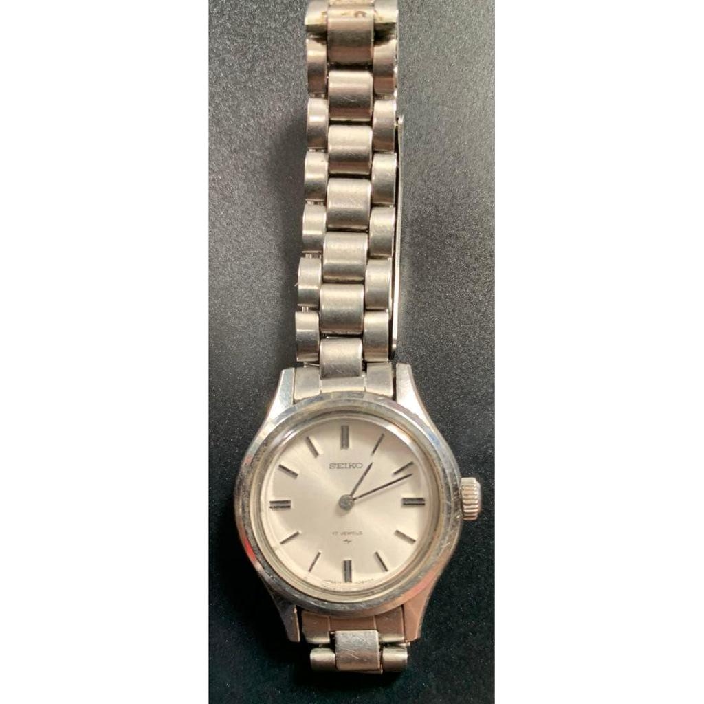 Used Working item SEIKO Vintage Ladies Hand-winding Watch 17 JEWELS