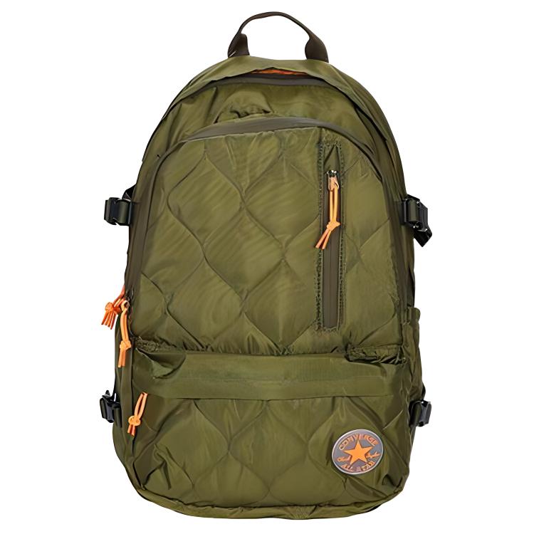 New Converse Fabric Backpack Regular Unisex Olive Green 10020807-A02