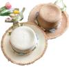 Paper Straw Sun Hat With Large Brim For Women Summer Beach Vacation Sun Protection