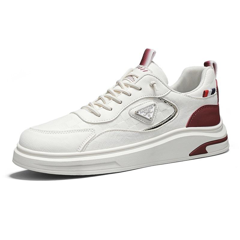 

New large-sized men s casual sports shoes, thick-soled men s sneakers, outdoor hiking fashionable men s punk shoes, loafers 44