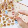 1/6Pcs3Drelief Jelly Stickers Cartoon Animal Stickercandy Ghost Rabbit Aesthetic Stickers Diy Phone Case Diary Stationery Sticke