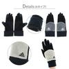 Adidas Cute and Perfect for Cold Weather Smartphone Fleece Brand Perfect for and Size B X Women's Five-Finger Gloves, Warm, Cycling, Protection,