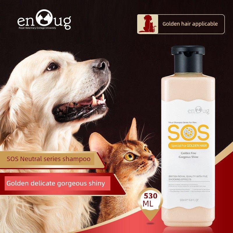 

Dog Shower Gel Sterilization Deodorant Golden Retriever Teddy Special Body Shampoo Cat Anti-Itching Shampoo Bath Lotion Pet Supplies Golden retriever dogs -530ml