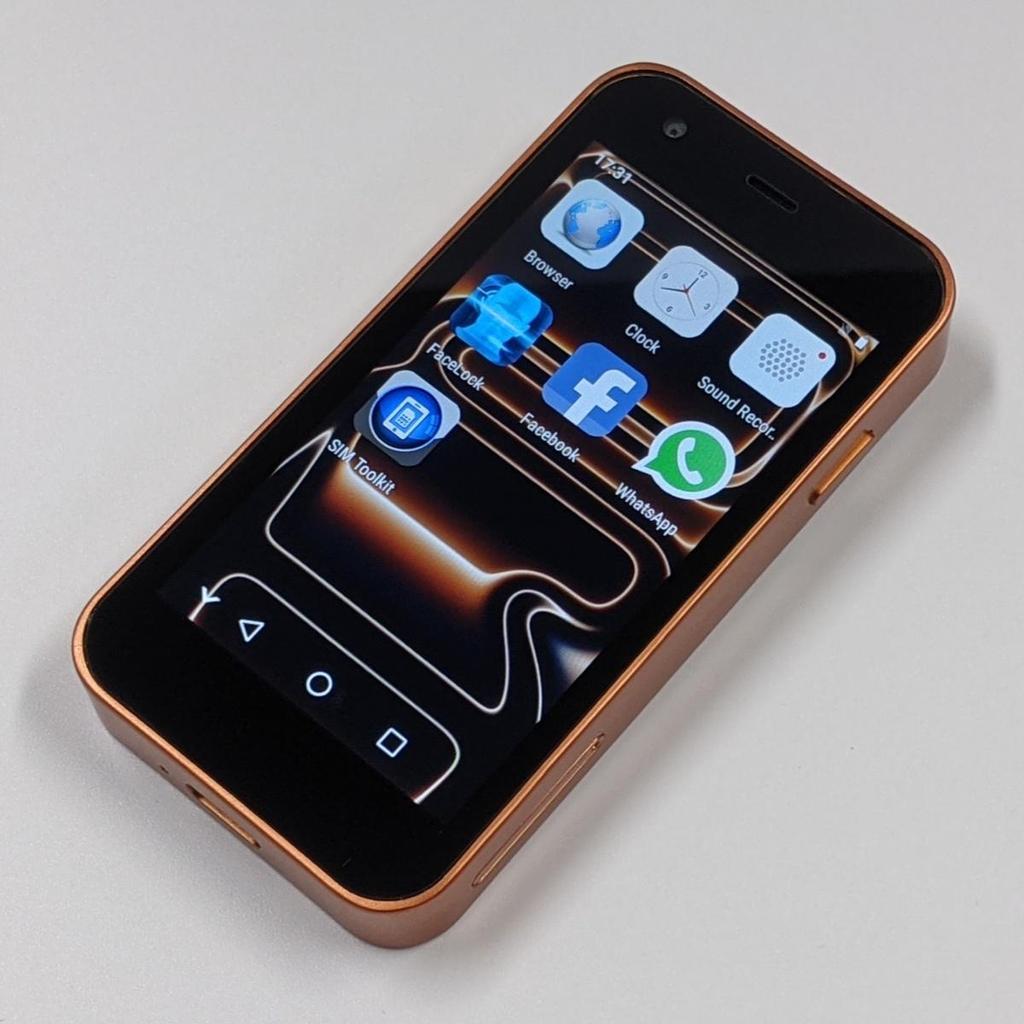 A17 mini 3G Smartphone 3,0 inci MTK 2GB RAM 16GB ROM Cameră HD 2MP Dual SIM Calitate Înaltă Telefon Mobil Android 8.1 cu Recunoaștere Facială