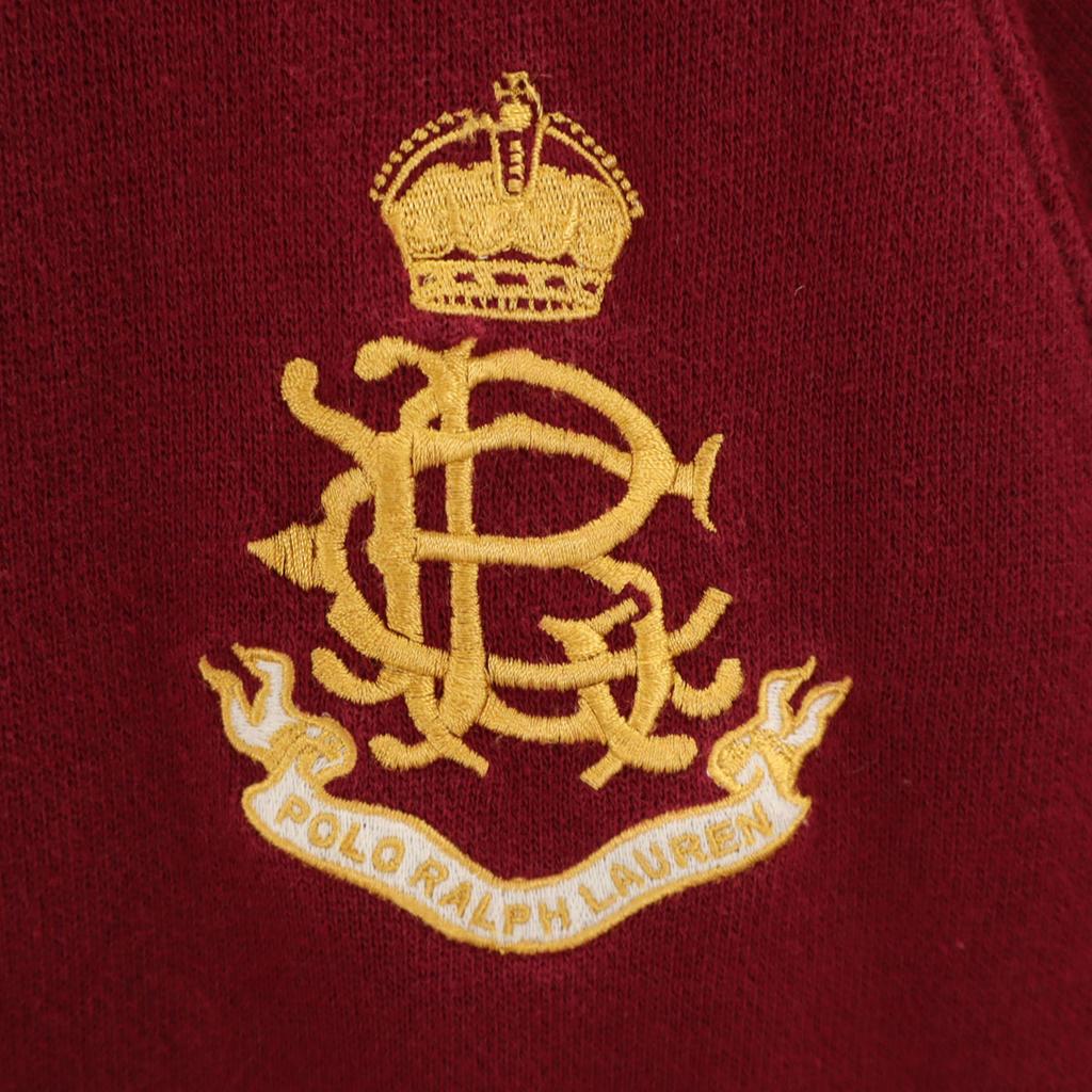 POLO RALPH LAUREN sweat Stajan M Bordeaux Men's Used