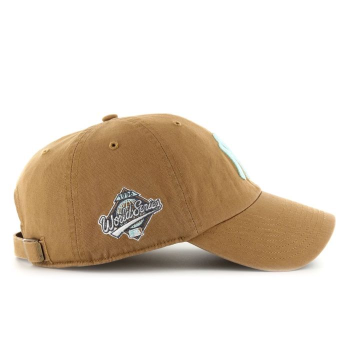 Casquette - 47 BRAND - WORLD SERIES New York Yankees - Camel - 100% coton - Décontractée