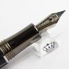 Gullor Silver Cross Line Pen 79 Fountain Pen with Fashion Elegant Baoer Black